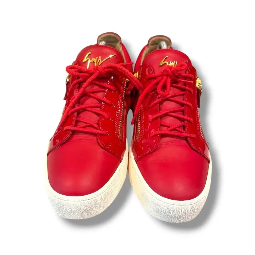 Giuseppe Zanotti Frankie Low-Top Sneaker ‘Red’ | Size 43EU(10US)